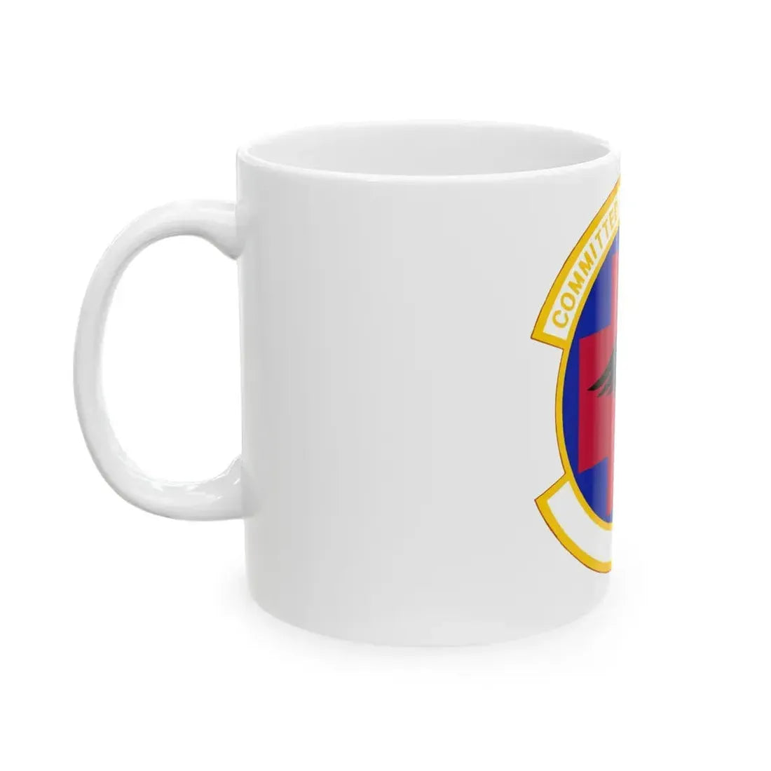 61 Medical Squadron AFSPC (U.S. Air Force) White Coffee Mug - Go Mug Yourself