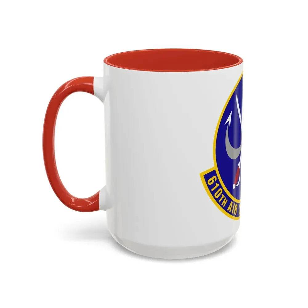 610 Air Control Flight PACAF (U.S. Air Force) Accent Coffee Mug - Go Mug Yourself