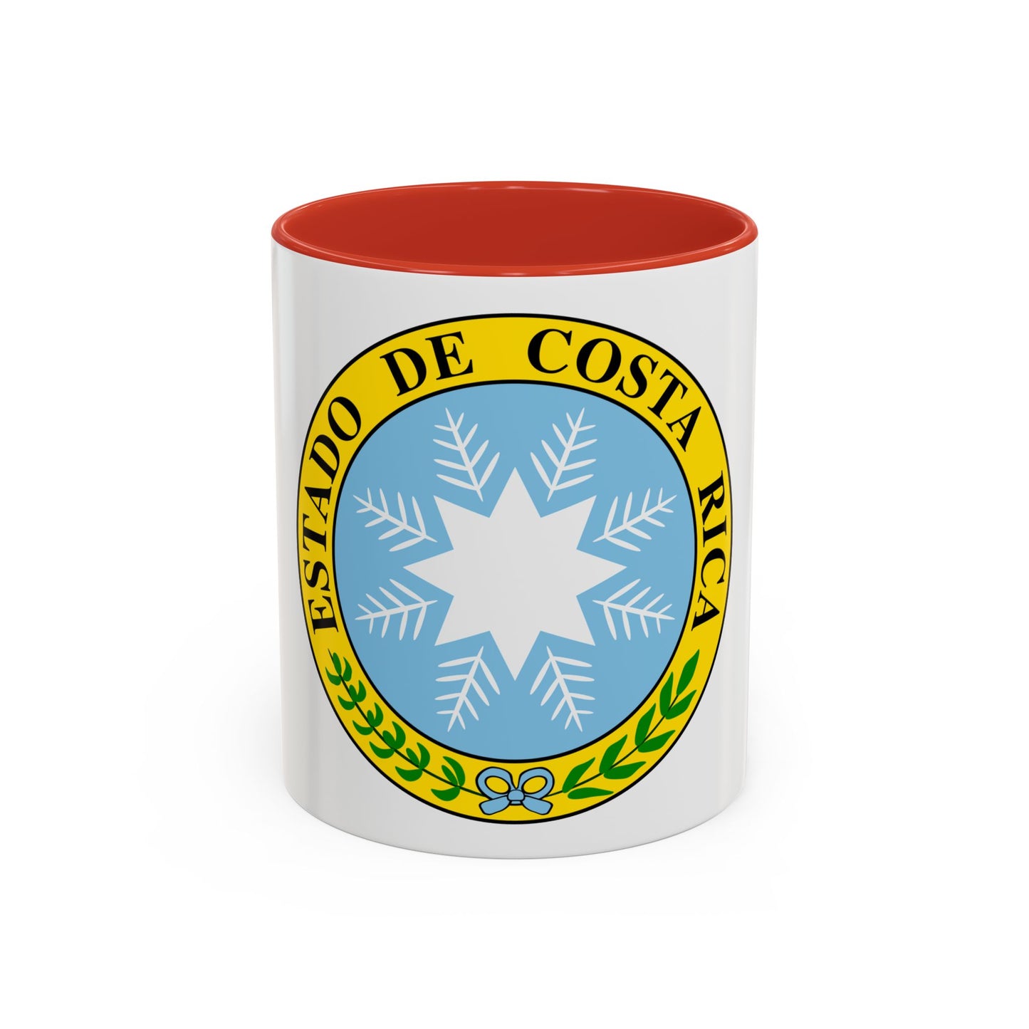Coat of arms of Costa Rica (1840-1842) - Accent Coffee Mug