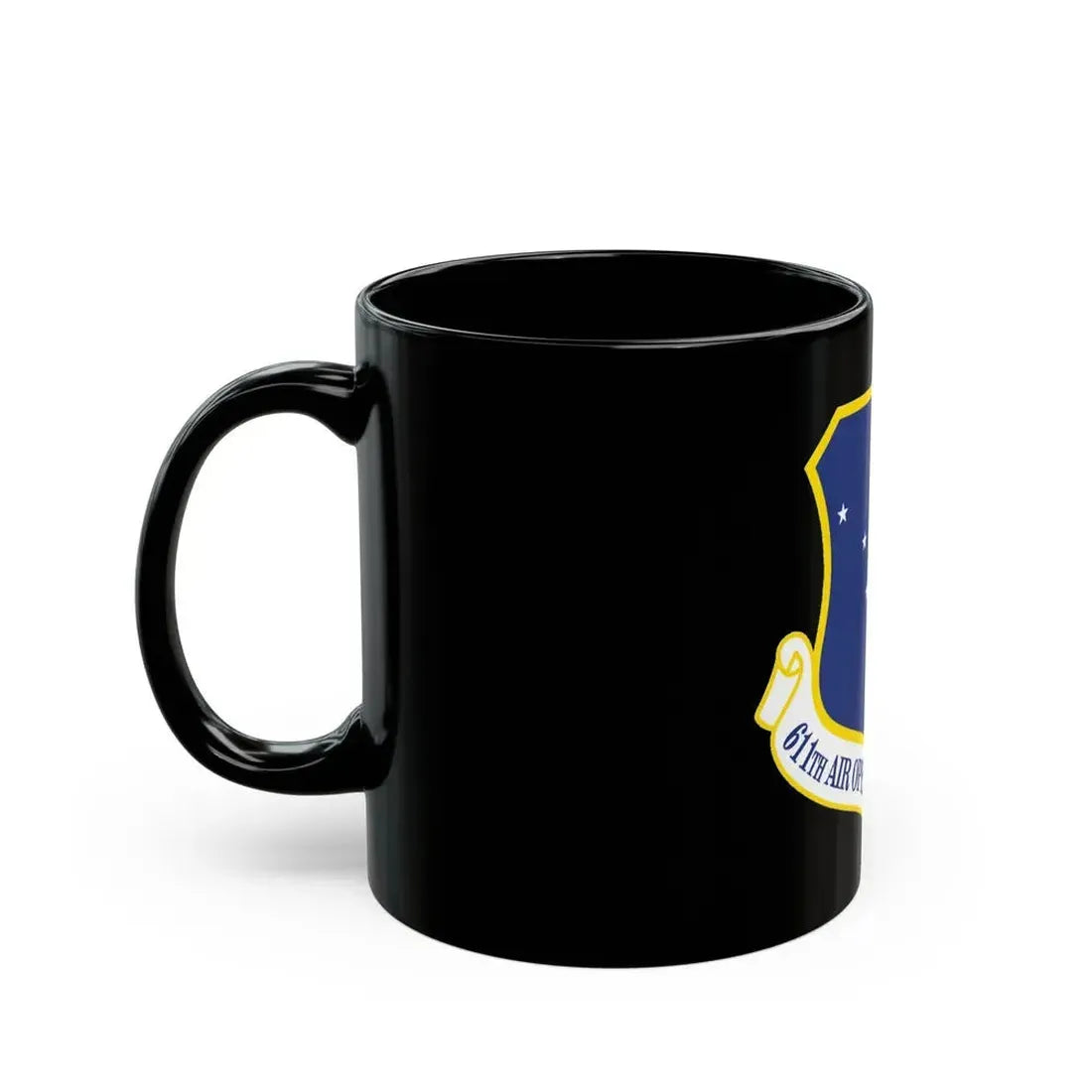 611th AOC (U.S. Air Force) Black Coffee Mug - Go Mug Yourself
