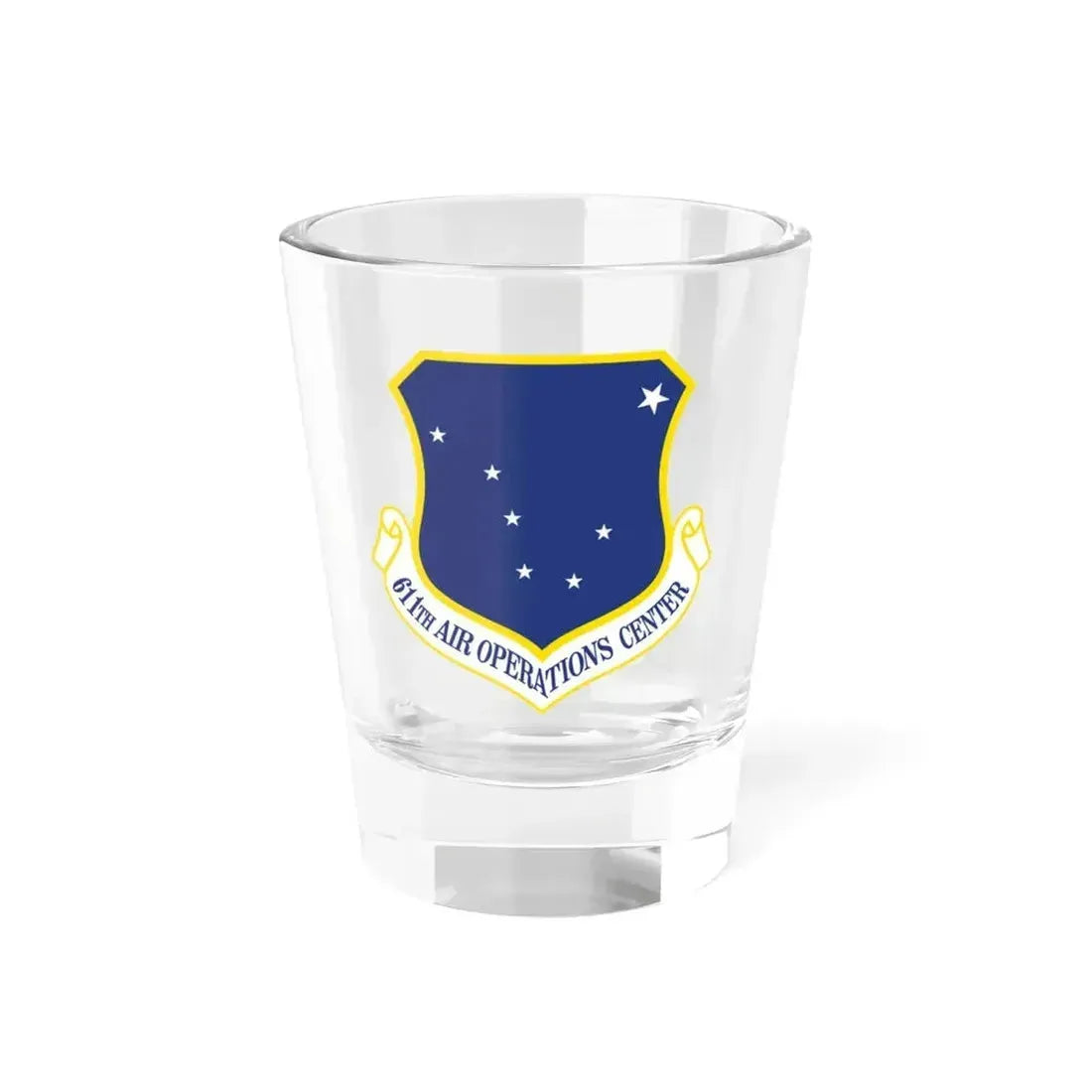 611th AOC (U.S. Air Force) Shot Glass 1.5oz 1.5oz - Go Mug Yourself