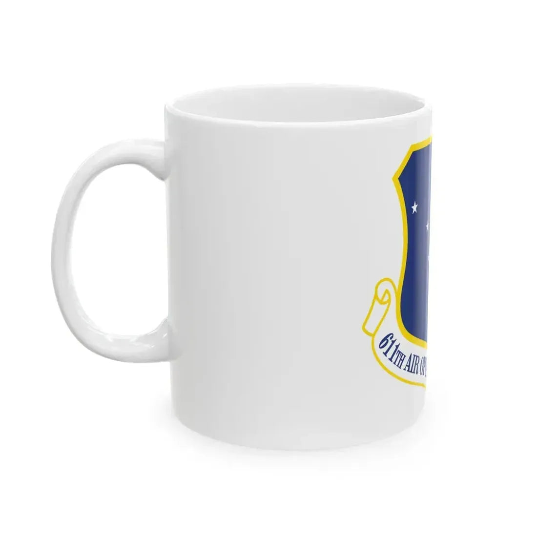 611th AOC (U.S. Air Force) White Coffee Mug - Go Mug Yourself