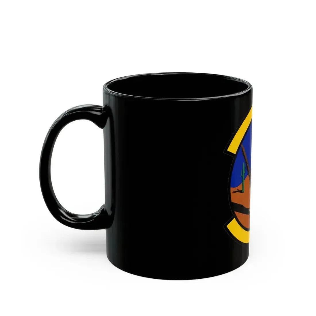 612 Air Communications Squadron ACC (U.S. Air Force) Black Coffee Mug - Go Mug Yourself