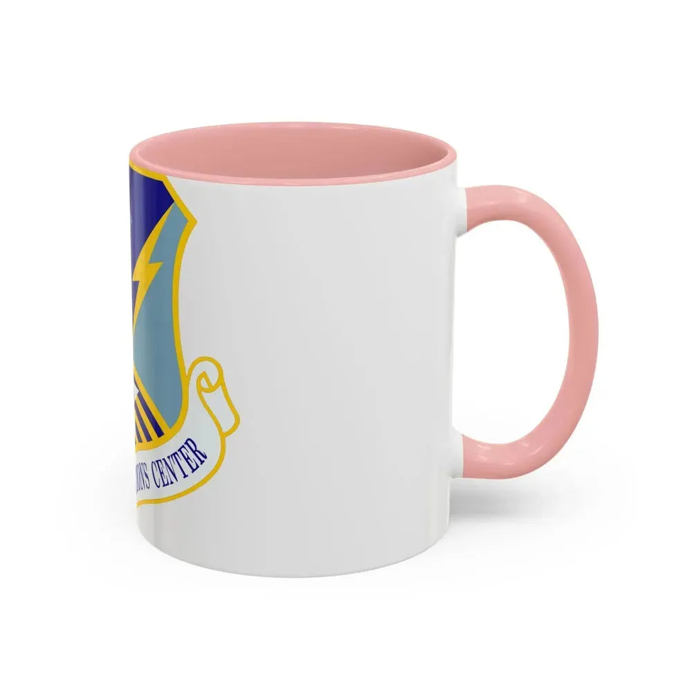 612 Air Operations Center ACC (U.S. Air Force) Accent Coffee Mug - Go Mug Yourself