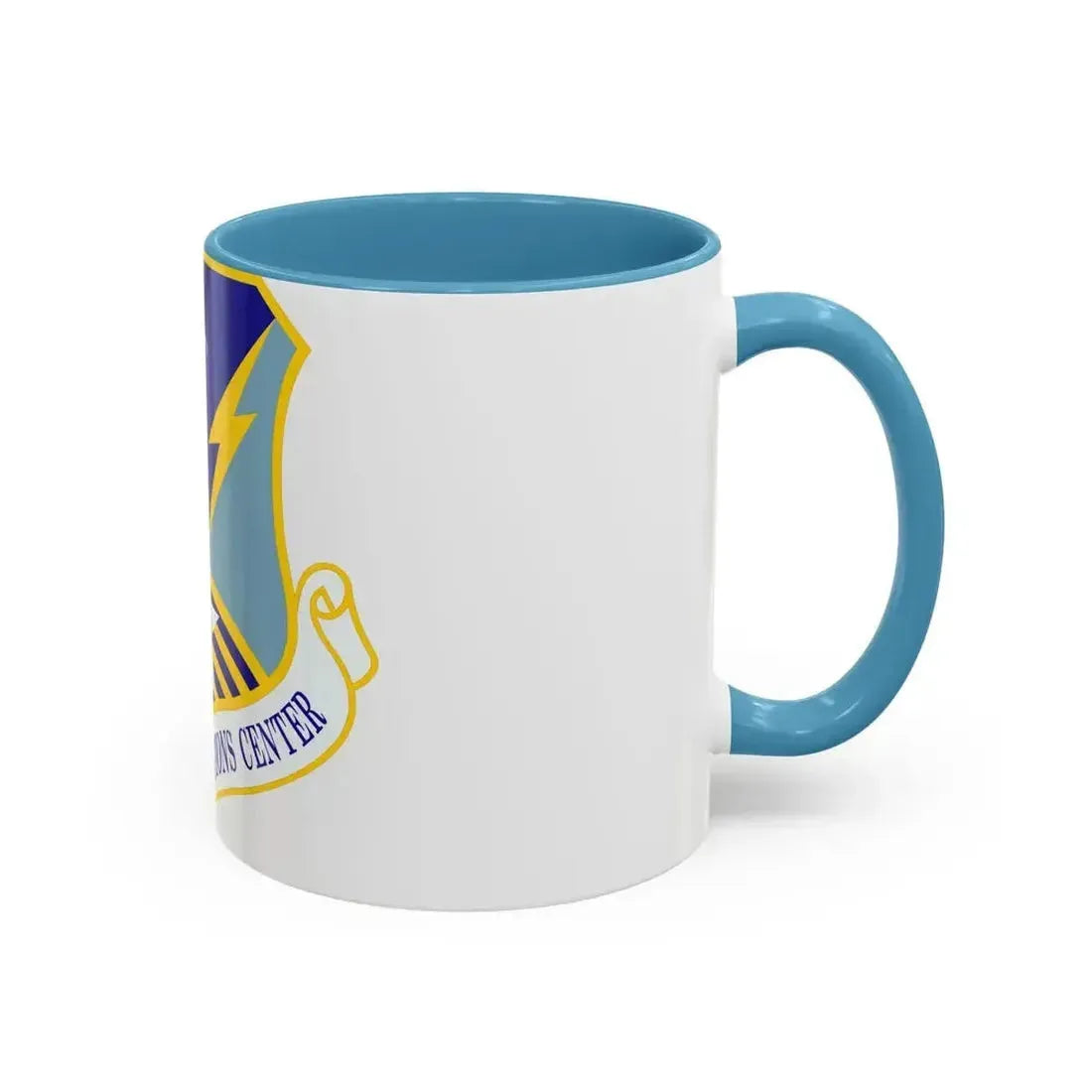 612 Air Operations Center ACC (U.S. Air Force) Accent Coffee Mug - Go Mug Yourself
