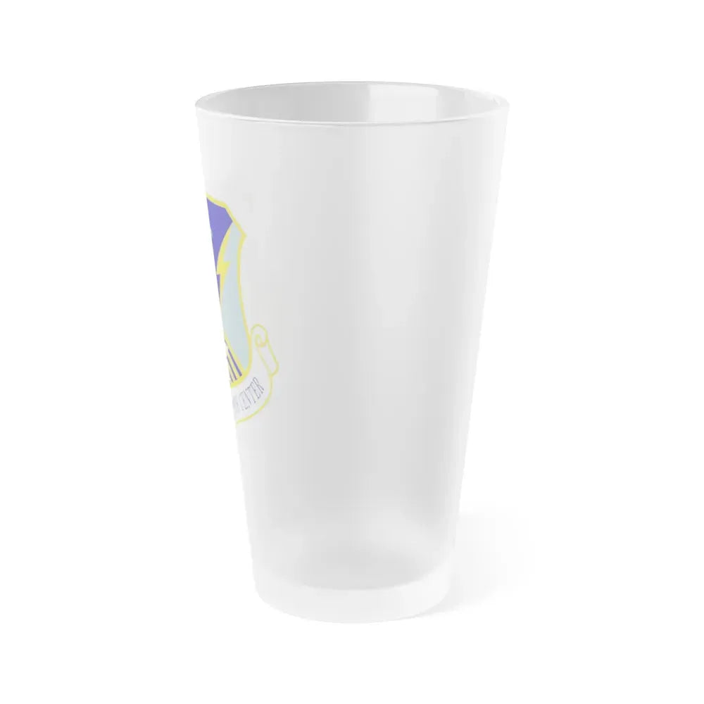 612 Air Operations Center ACC (U.S. Air Force) Frosted Pint Glass 16oz - Go Mug Yourself