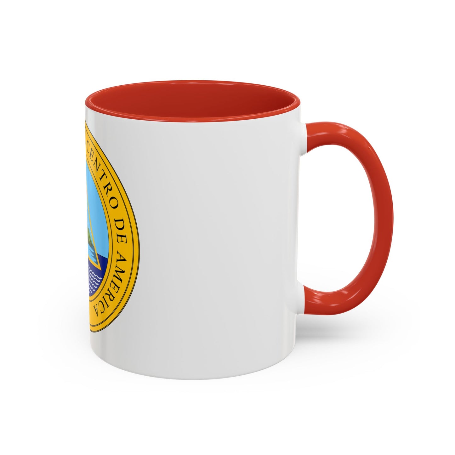 Coat of arms of the United Provinces of Central America - Accent Coffee Mug