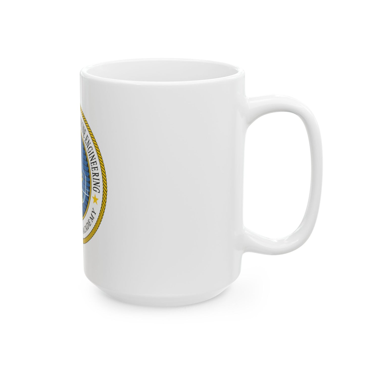 USCG Academy NA&ME (U.S. Coast Guard) White Coffee Mug