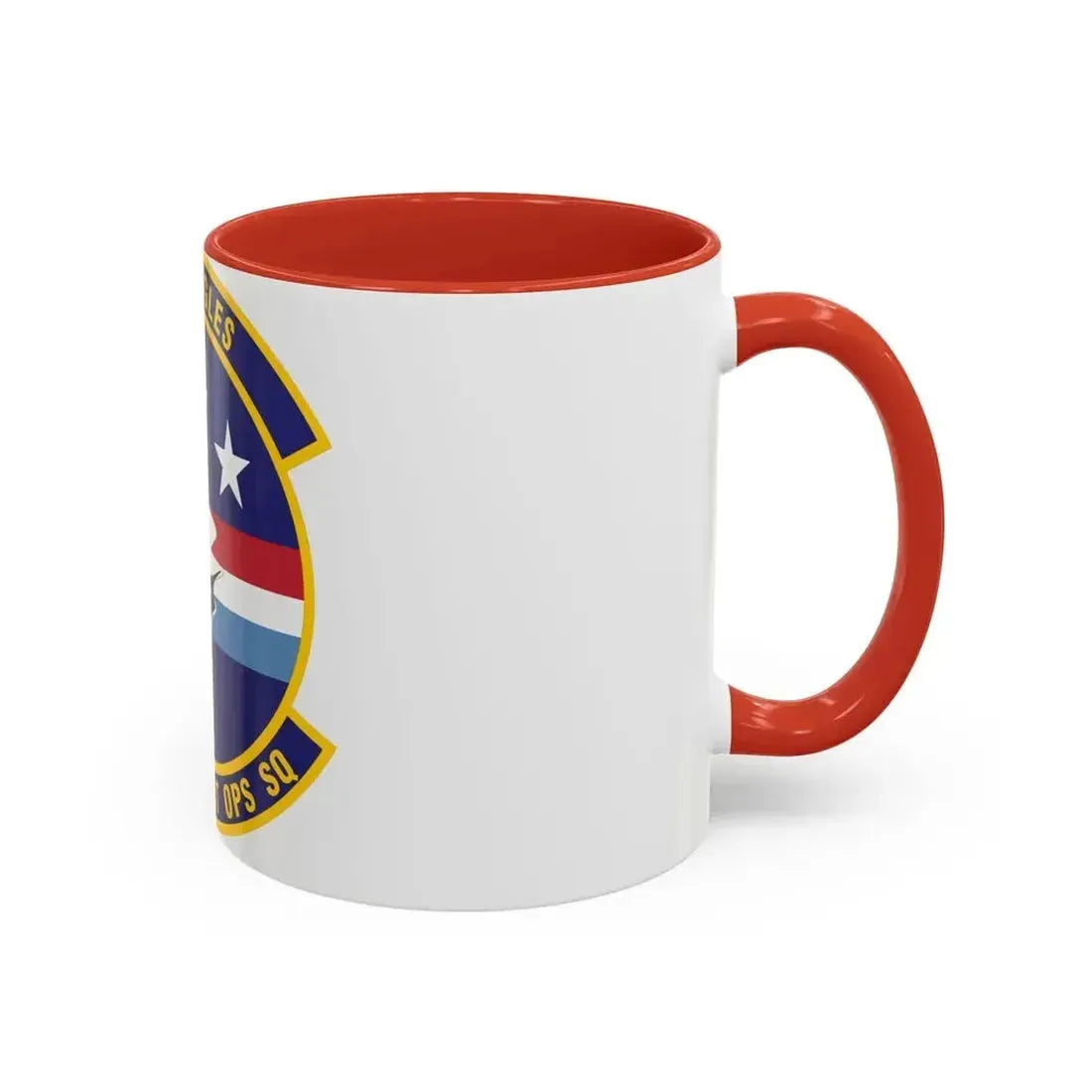 612th Combat Operations Squadron (U.S. Air Force) Accent Coffee Mug - Go Mug Yourself
