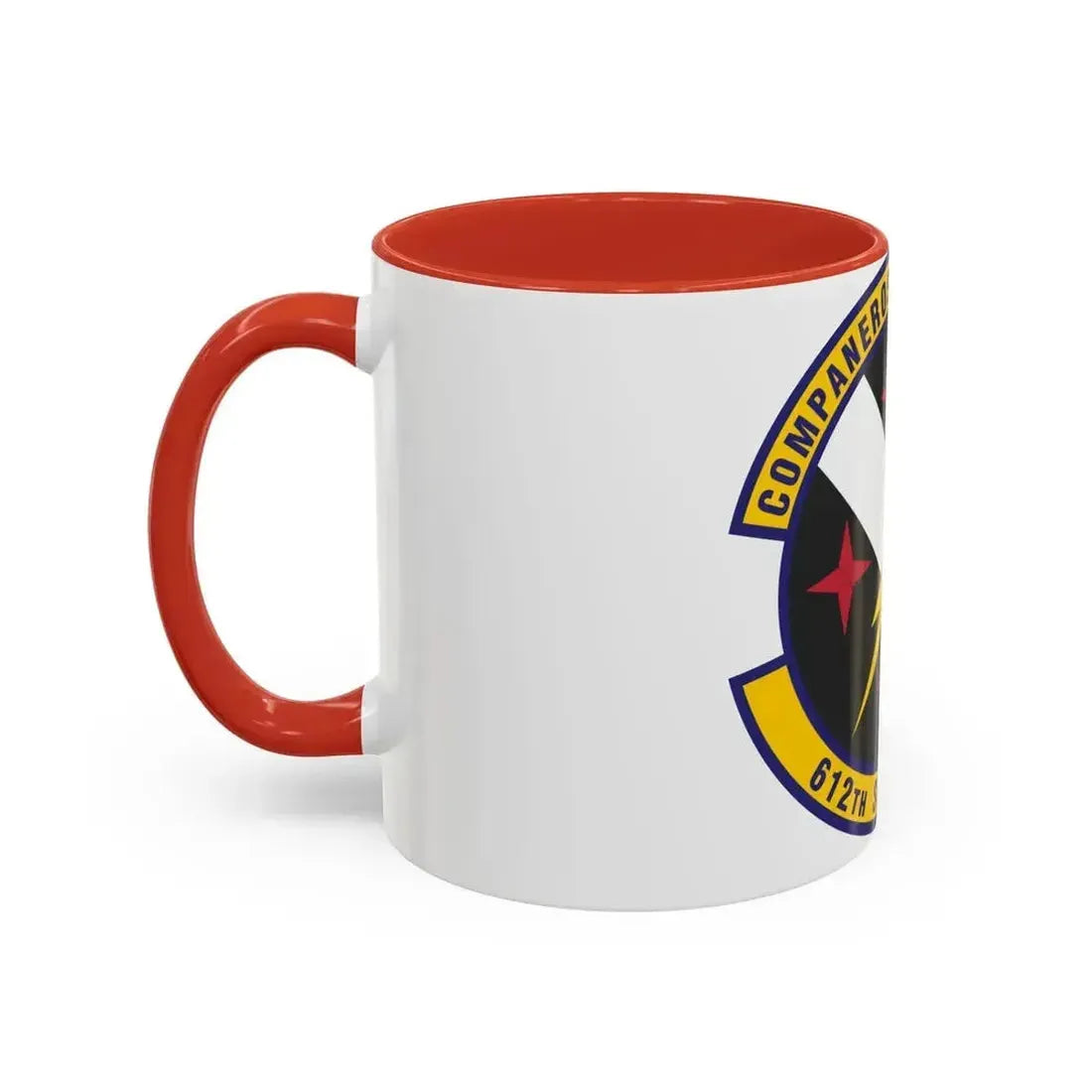 612th Support Squadron (U.S. Air Force) Accent Coffee Mug - Go Mug Yourself
