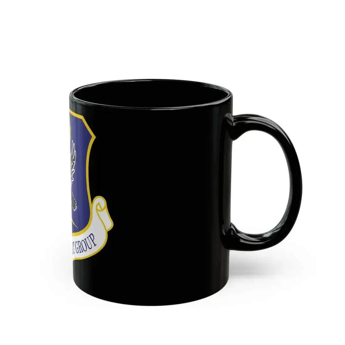 613th Support Group (U.S. Air Force) Black Coffee Mug - Go Mug Yourself