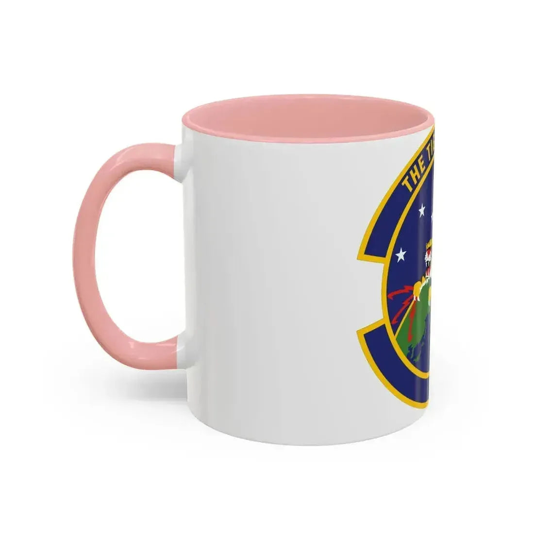 614 Air and Space Communications Squadron AFSPC (U.S. Air Force) Accent Coffee Mug - Go Mug Yourself