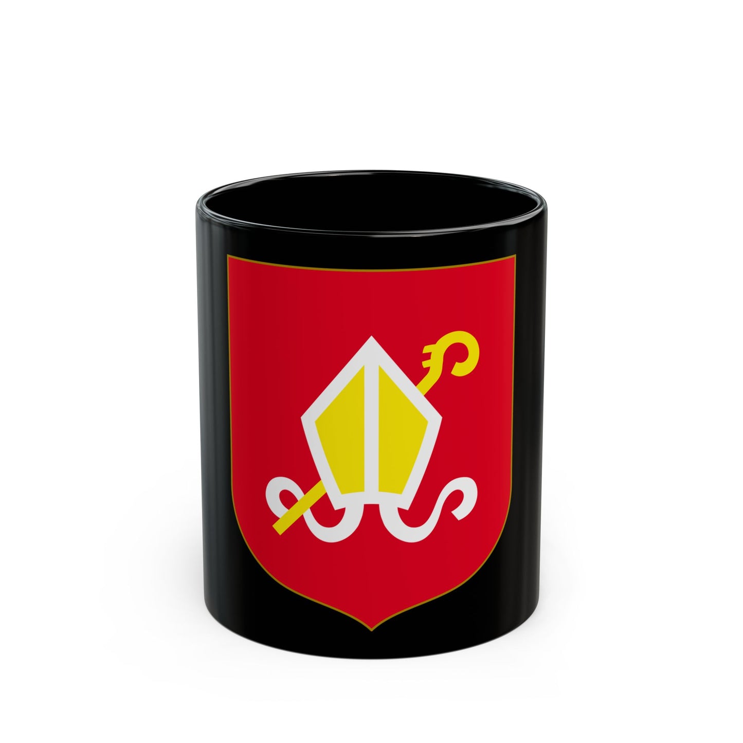 Andorra - Urgel Coat of Arms - Black Coffee Mug