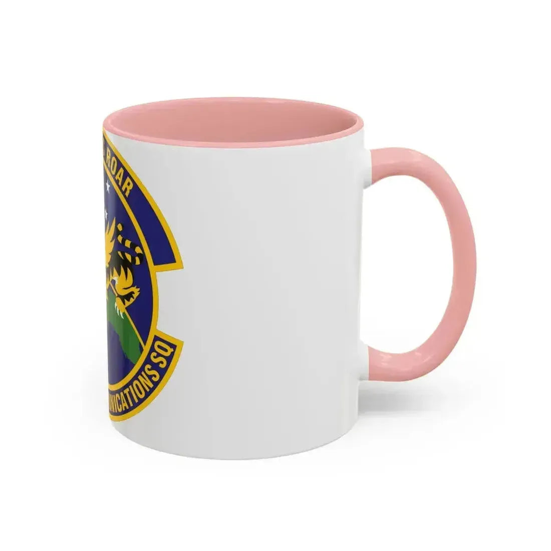 614th Space Communications Squadron (U.S. Air Force) Accent Coffee Mug - Go Mug Yourself