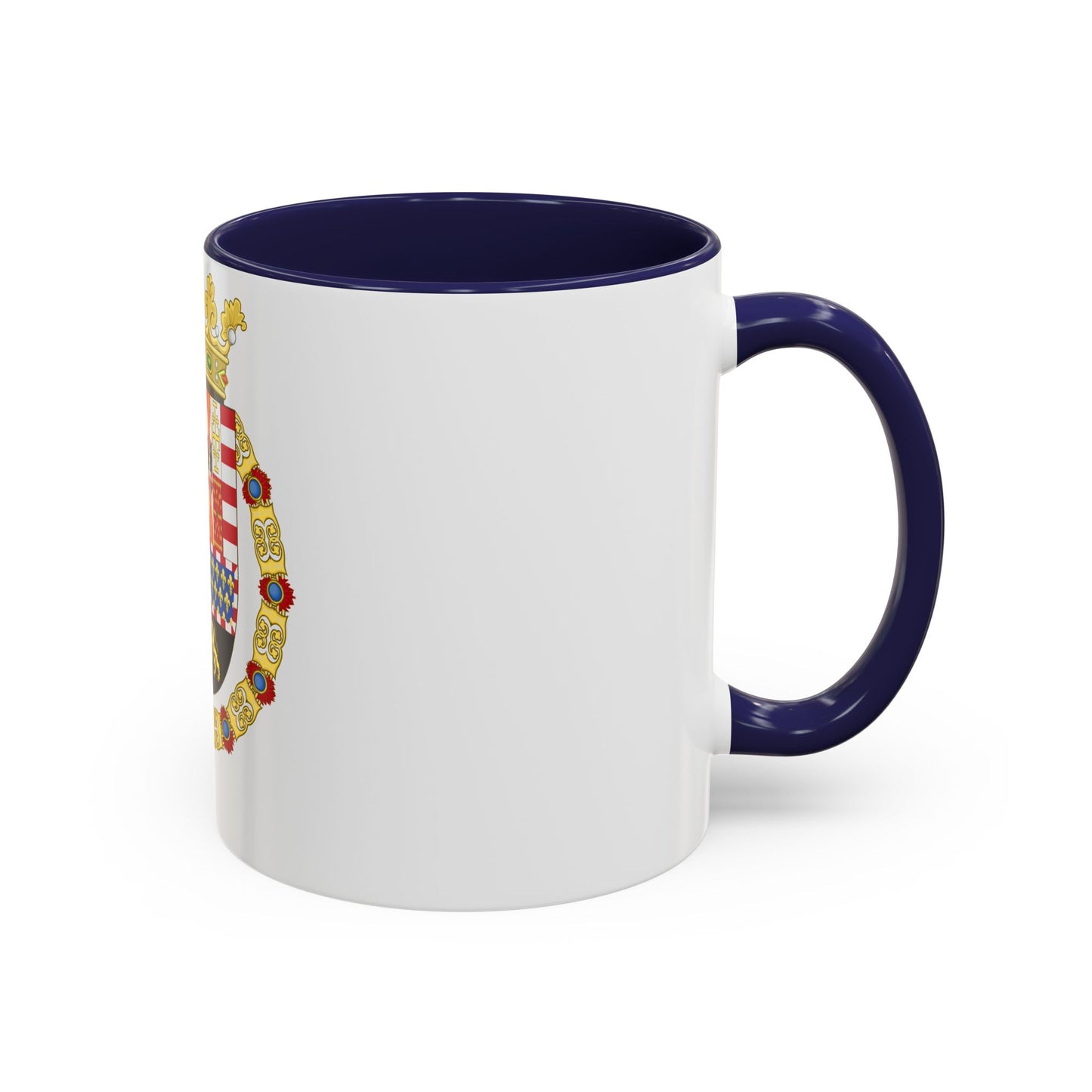 Coat of Arms of Philip II of Spain (1558-1580) - Accent Coffee Mug