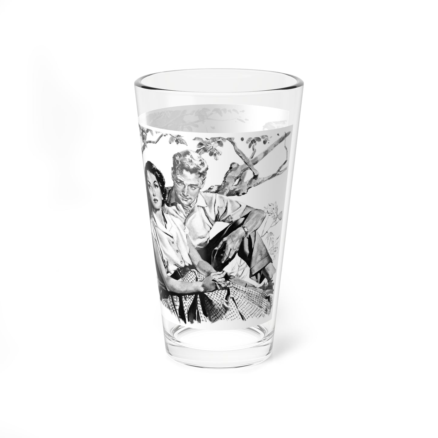 Love From A Surgeon by Elizabeth Gilzean, Woman's Day, 1958 - Pint Glass 16oz