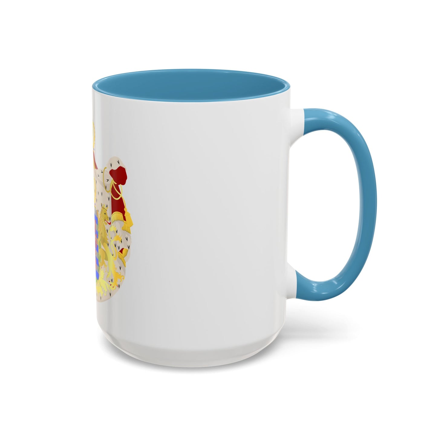 Greater coat of arms of the grand-duchy of Luxembourg - Accent Coffee Mug