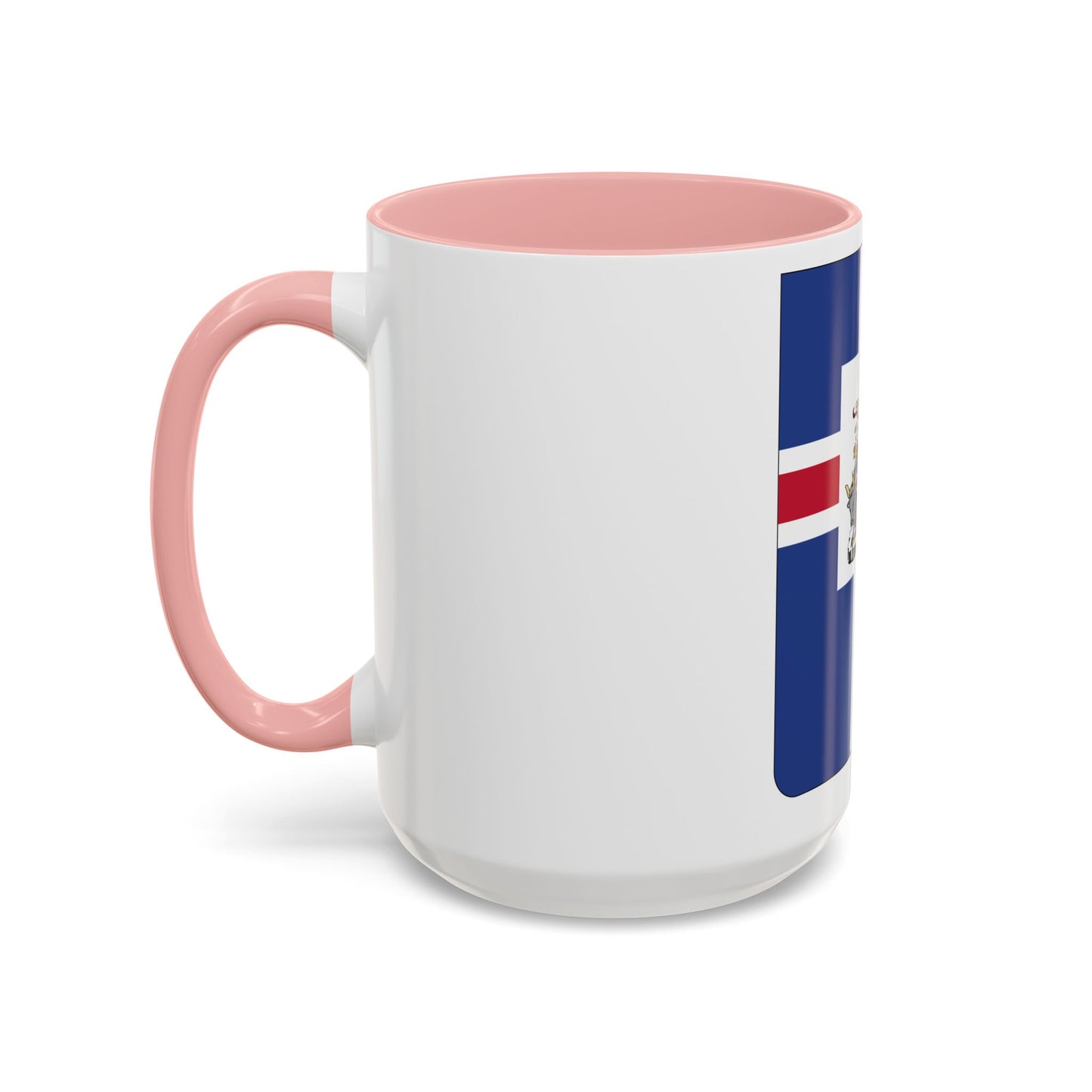 Coat of arms of the President of Iceland - Accent Coffee Mug