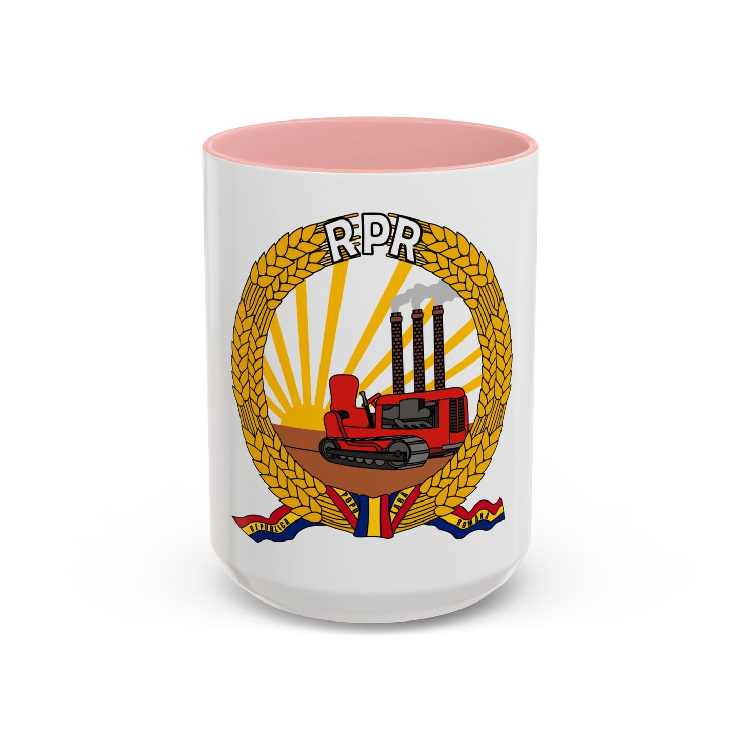 Coat of arms of Romania (January-March 1948) - Accent Coffee Mug