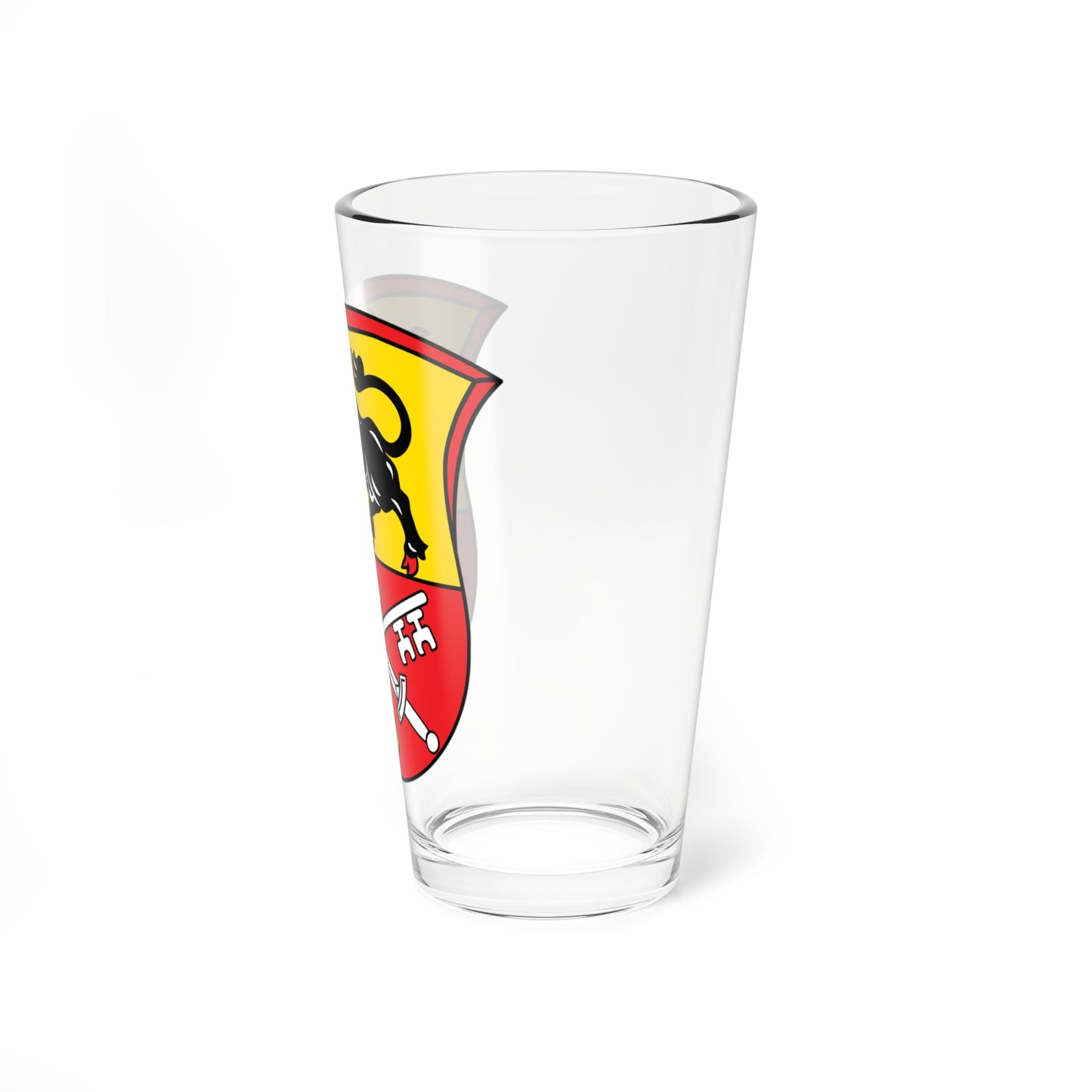 DEU Aurach COA (Germany) (Coat of Arms) Pint Glass 16oz