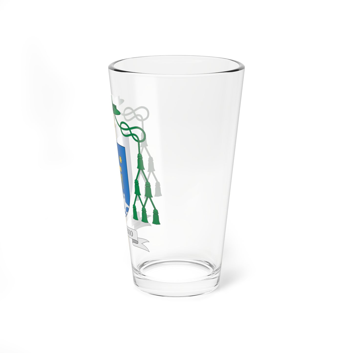 Escudo de Demetrio Fernández González (Spain) (Coat of Arms) Pint Glass 16oz