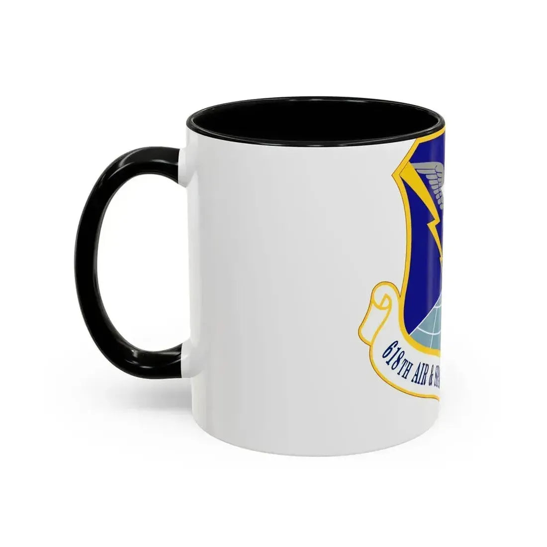618 Air Operations Center AMC (U.S. Air Force) Accent Coffee Mug - Go Mug Yourself
