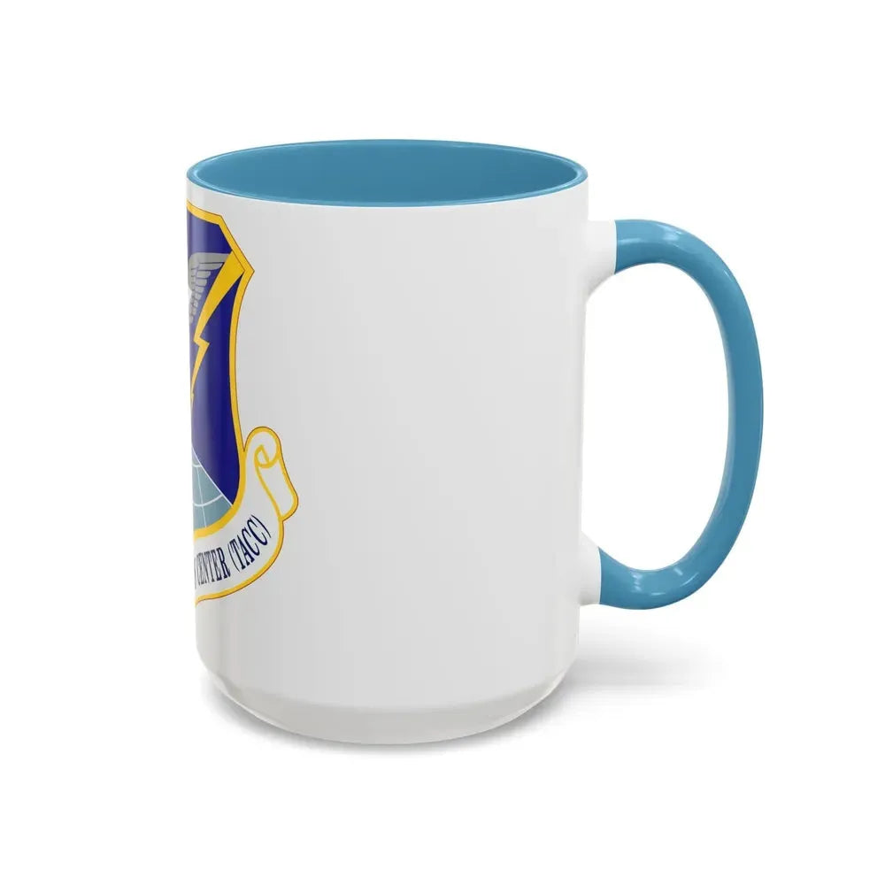 618 Air Operations Center AMC (U.S. Air Force) Accent Coffee Mug - Go Mug Yourself