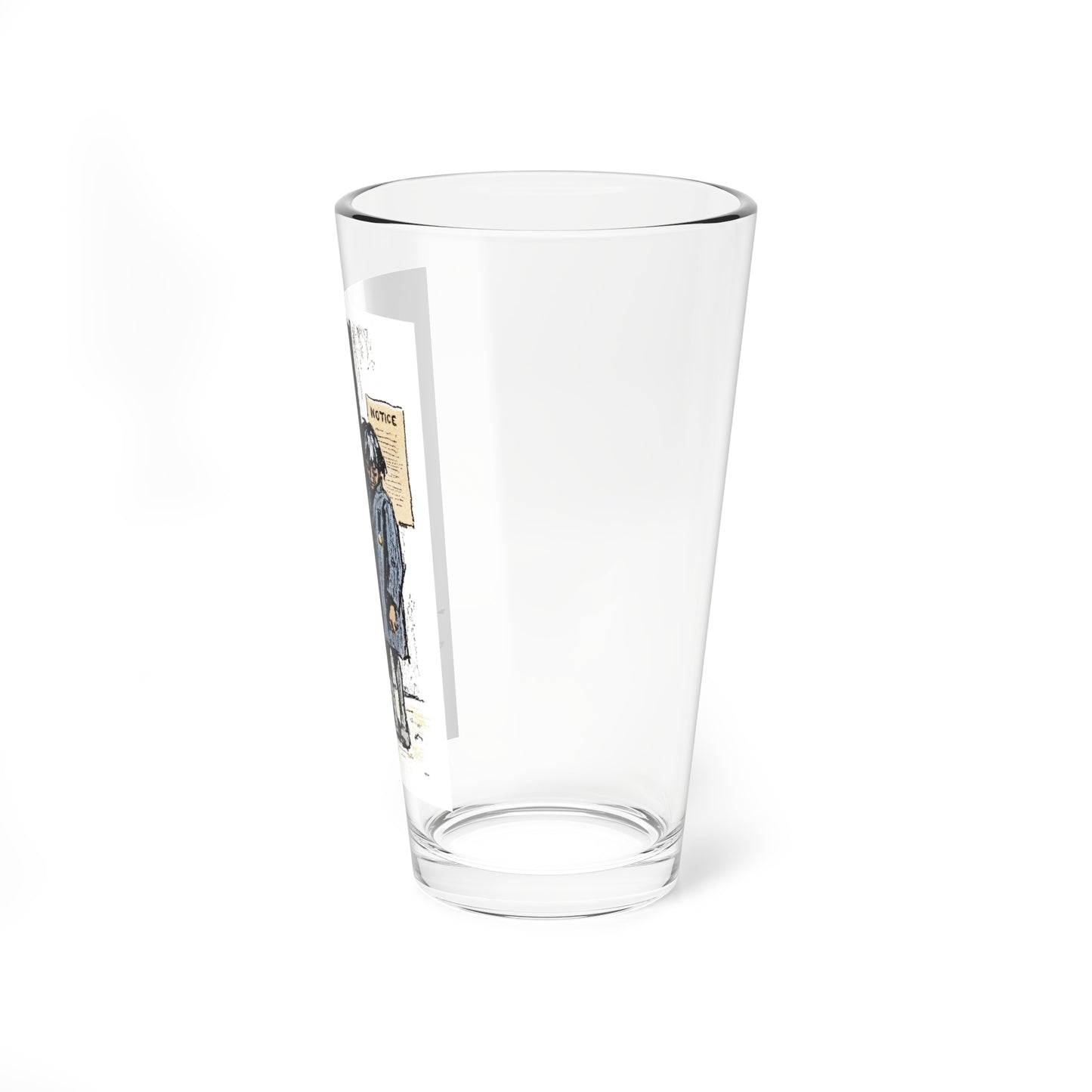 One Uses the Handkerchief (5), Woman's Home Companion, November 1924 (Magazine Illustration) Pint Glass 16oz