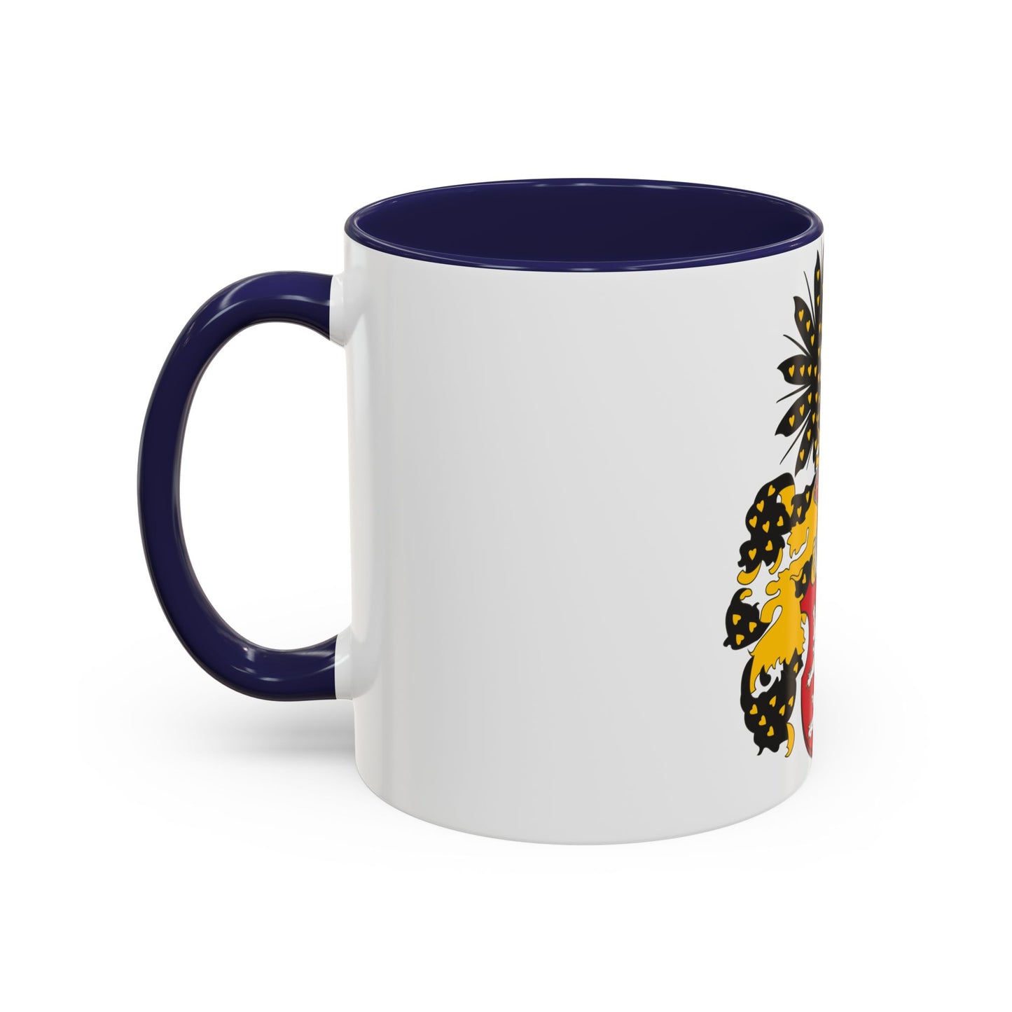 Coat of arms of the Kingdom of Bohemia - Accent Coffee Mug