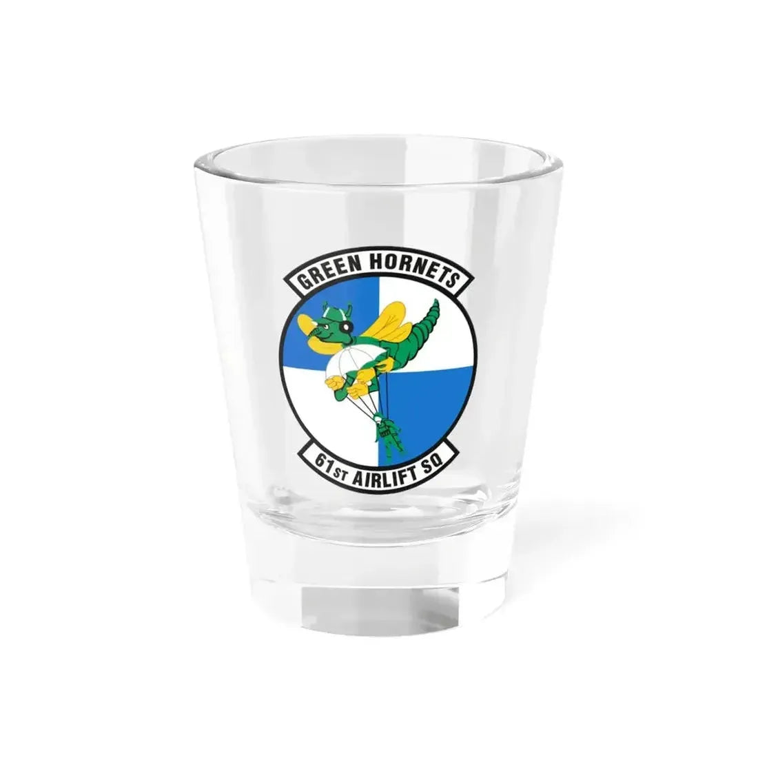 61st Airlift Squadron (U.S. Air Force) Shot Glass 1.5oz 1.5oz - Go Mug Yourself