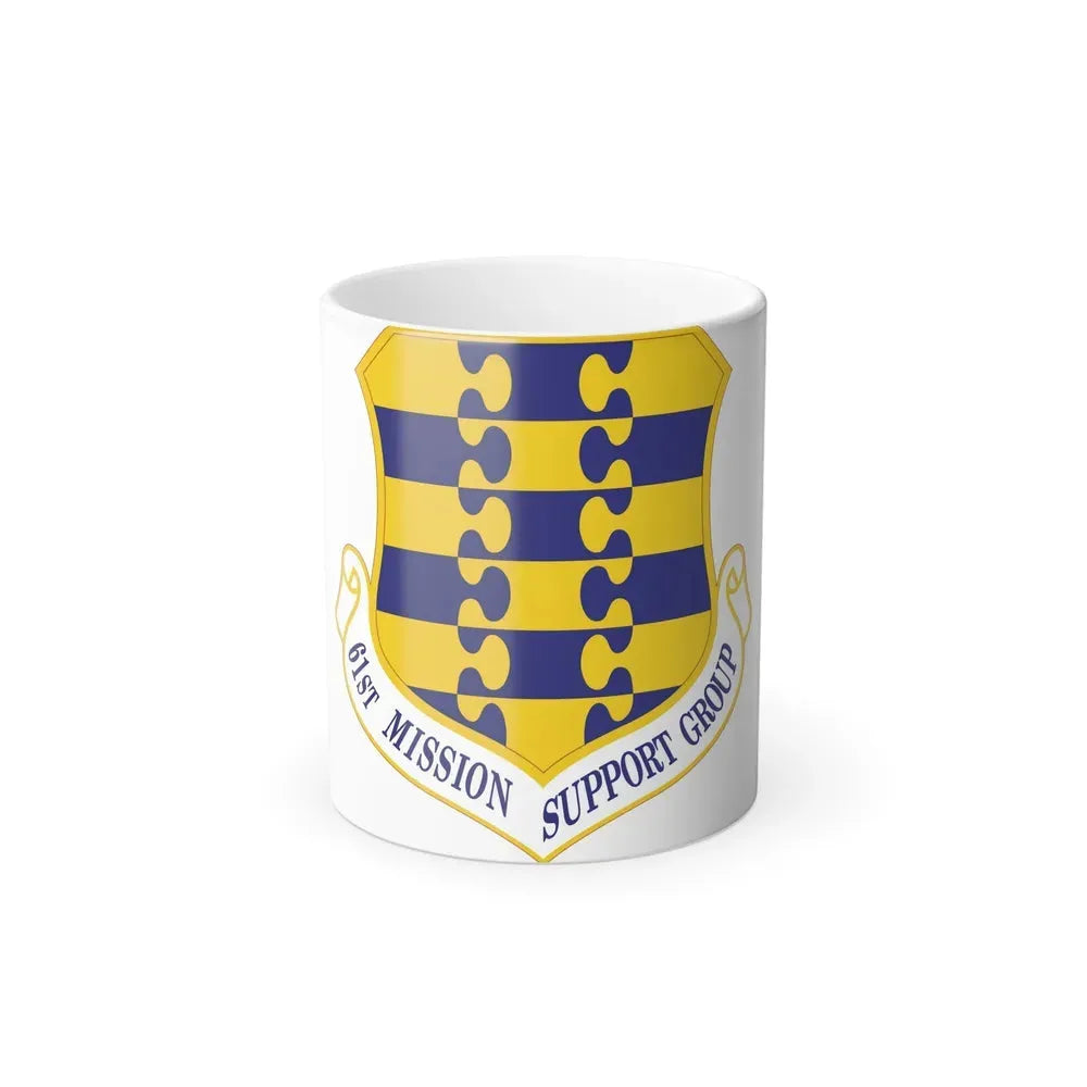 61st Mission Support Group (U.S. Air Force) Color Changing Coffee Mug 11oz - Go Mug Yourself