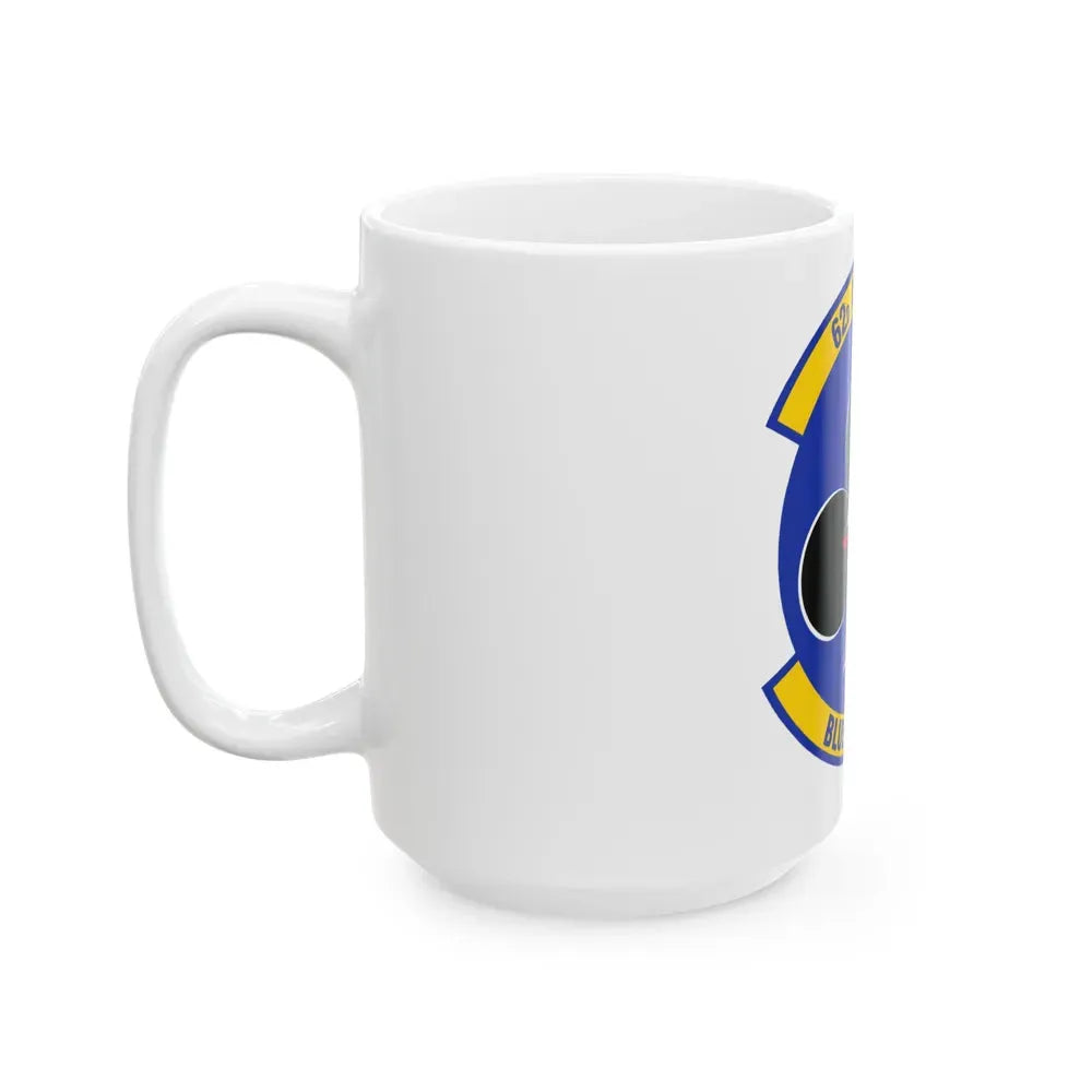 62 Airlift Squadron (U.S. Air Force) White Coffee Mug - Go Mug Yourself