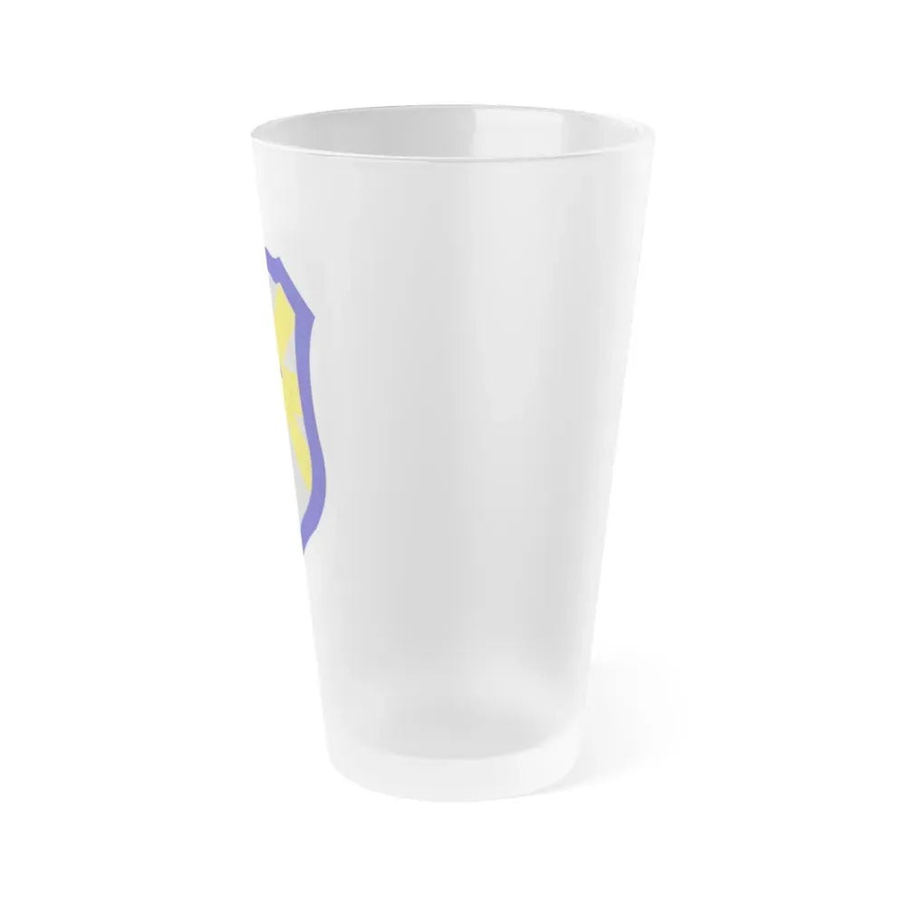62 Cavalry Division (U.S. Army) Frosted Pint Glass 16oz - Go Mug Yourself