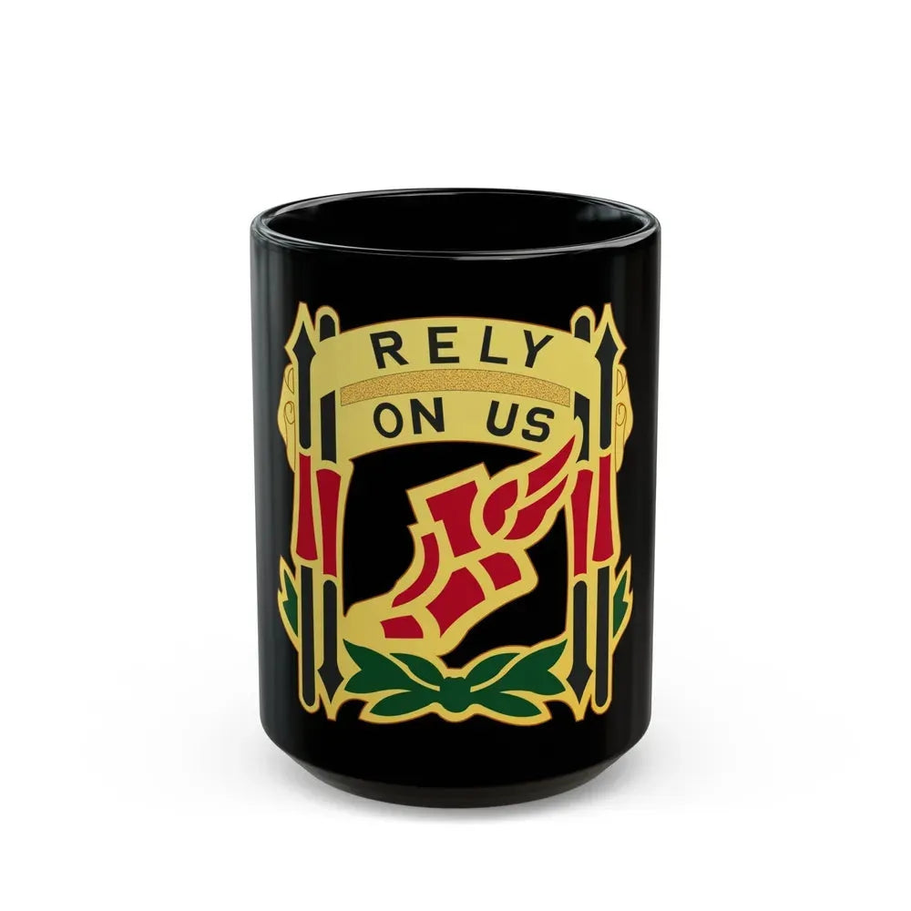 62 Maintenance Battalion (U.S. Army) Black Coffee Mug 15oz - Go Mug Yourself