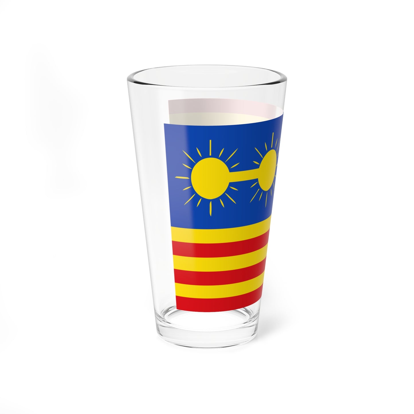 Flag of Panama Bunau-Varilla proposal (Panama) Pint Glass 16oz