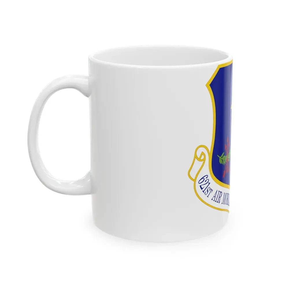 621 Air Mobility Advisory Group AMC (U.S. Air Force) White Coffee Mug - Go Mug Yourself