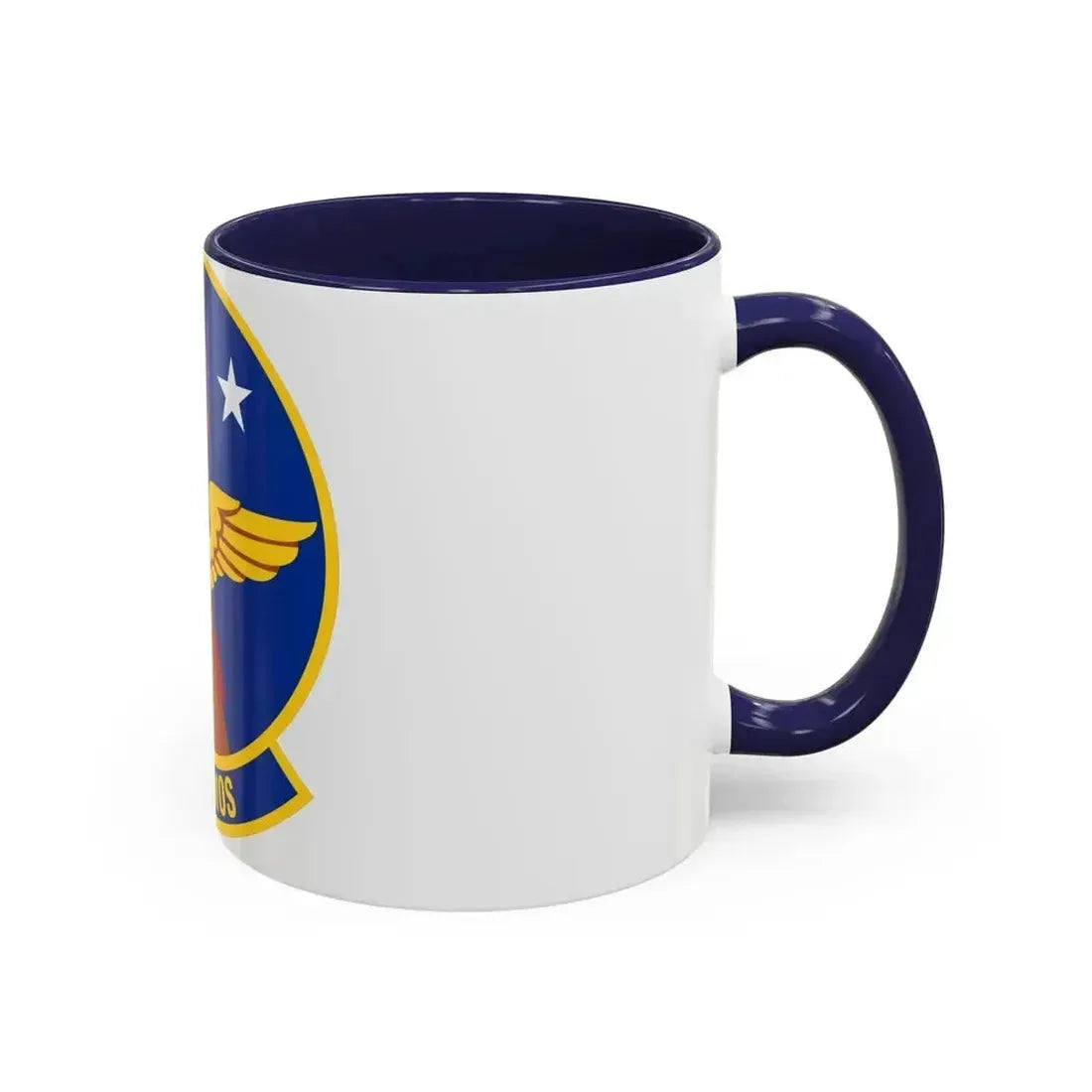 621 Air Mobility Operations Squadron AMC (U.S. Air Force) Accent Coffee Mug - Go Mug Yourself