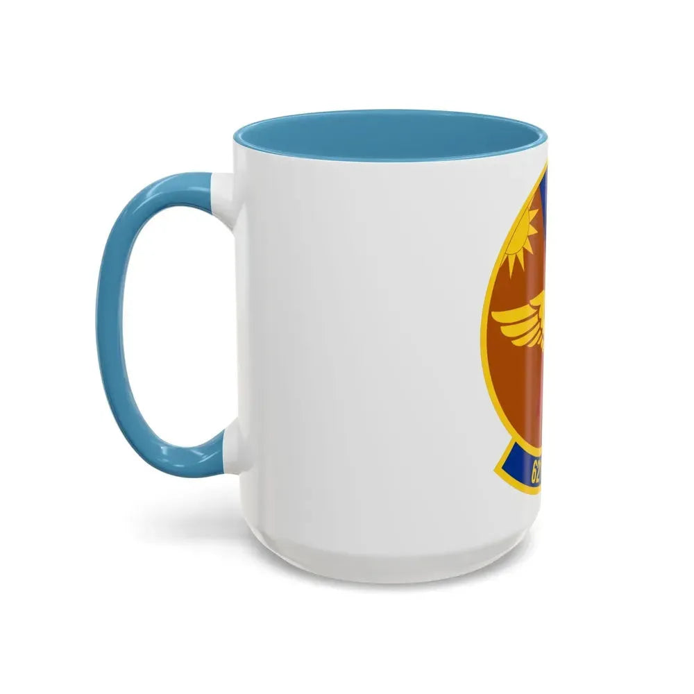 621 Air Mobility Operations Squadron AMC (U.S. Air Force) Accent Coffee Mug - Go Mug Yourself