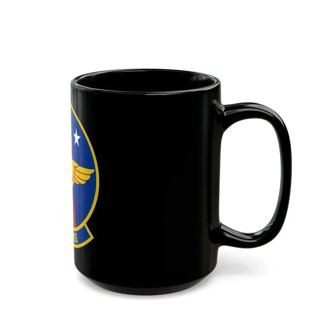 621 Air Mobility Operations Squadron AMC (U.S. Air Force) Black Coffee Mug - Go Mug Yourself