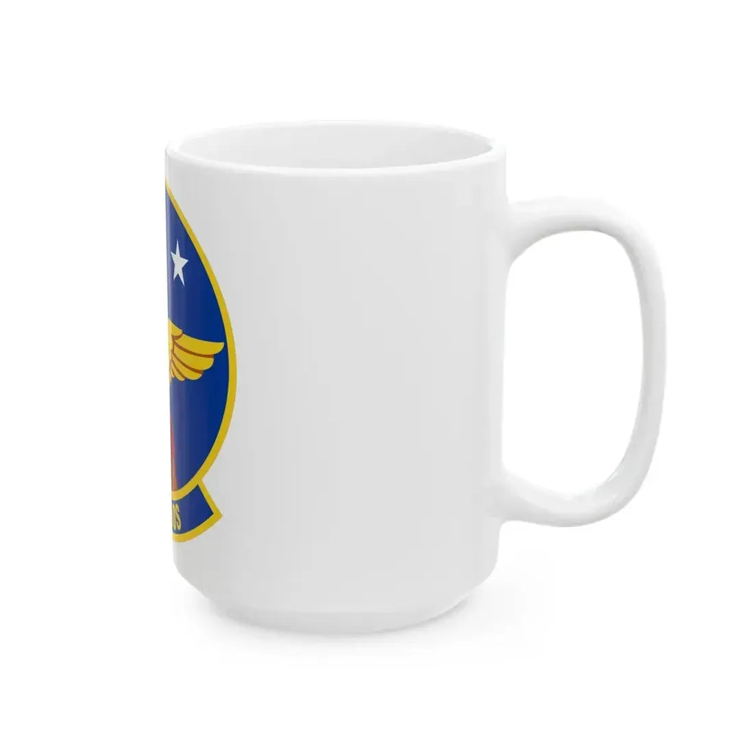 621 Air Mobility Operations Squadron AMC (U.S. Air Force) White Coffee Mug - Go Mug Yourself