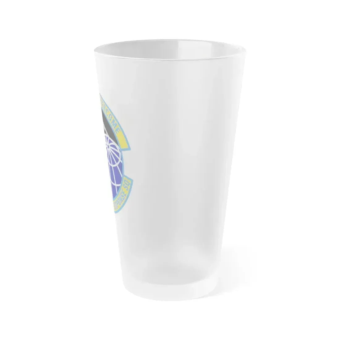 621 Contingency Response Squadron AMC (U.S. Air Force) Frosted Pint Glass 16oz - Go Mug Yourself