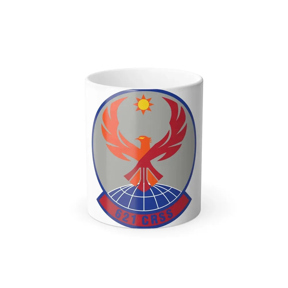 621 Contingency Response Support Sq AMC (U.S. Air Force) Color Changing Mug 11oz - Go Mug Yourself