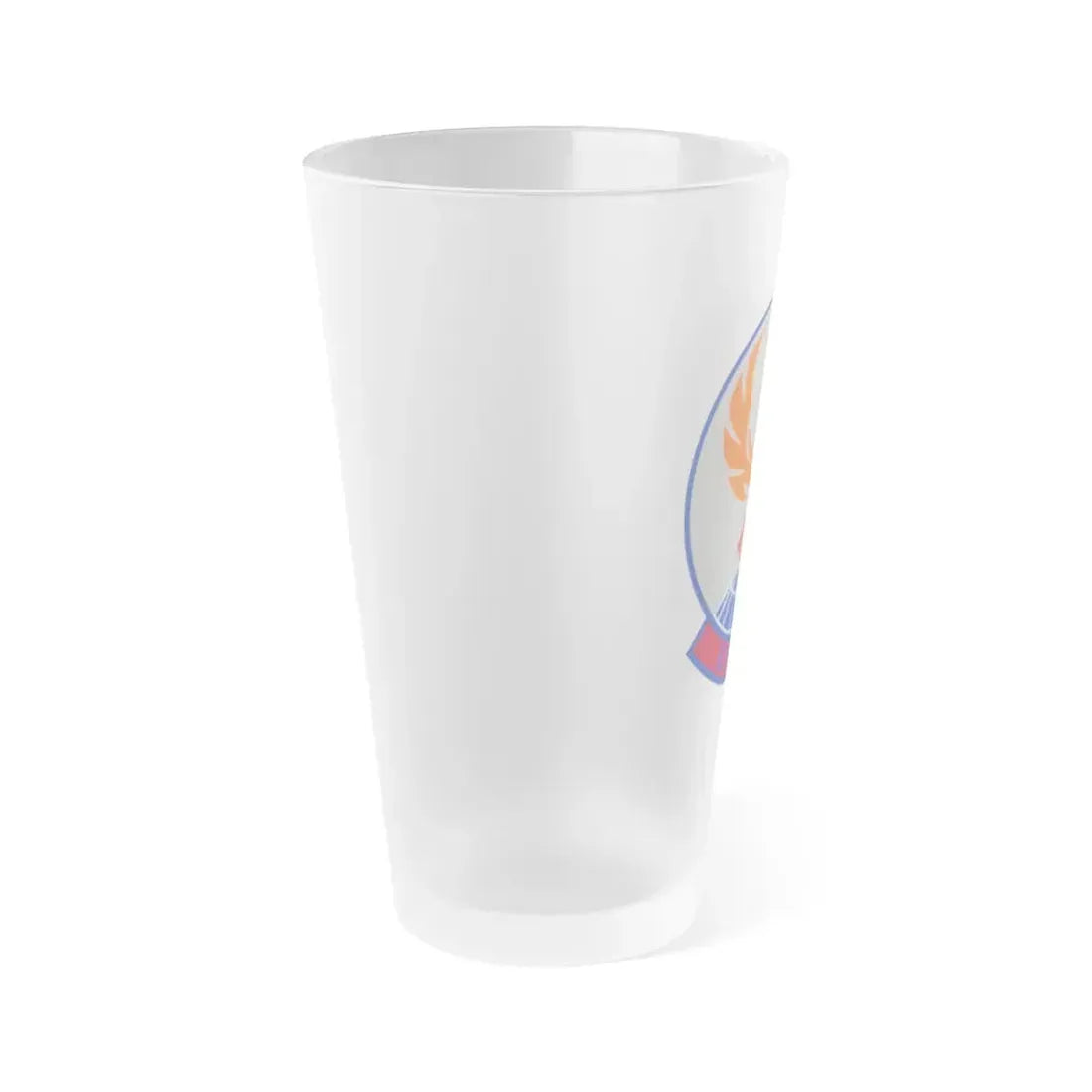 621 Contingency Response Support Sq AMC (U.S. Air Force) Frosted Pint Glass 16oz - Go Mug Yourself