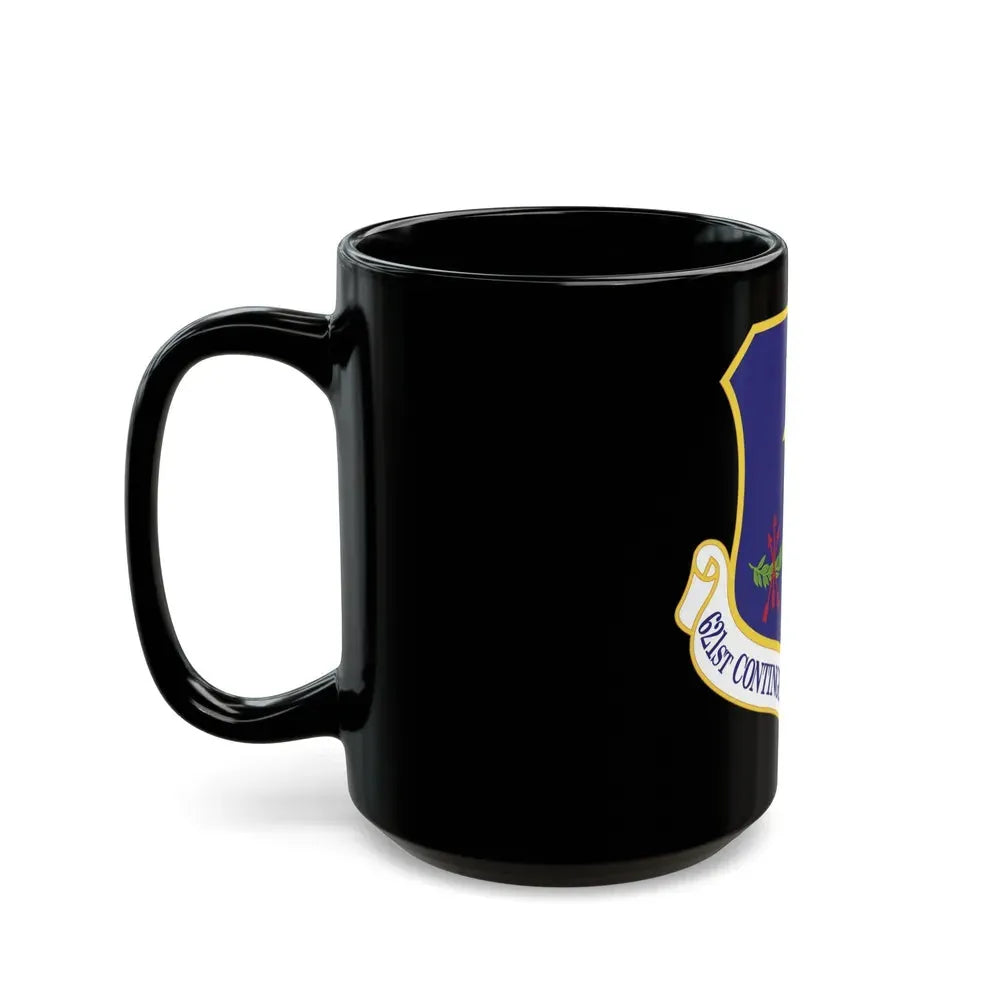 621 Contingency Response Wing AMC (U.S. Air Force) Black Coffee Mug - Go Mug Yourself