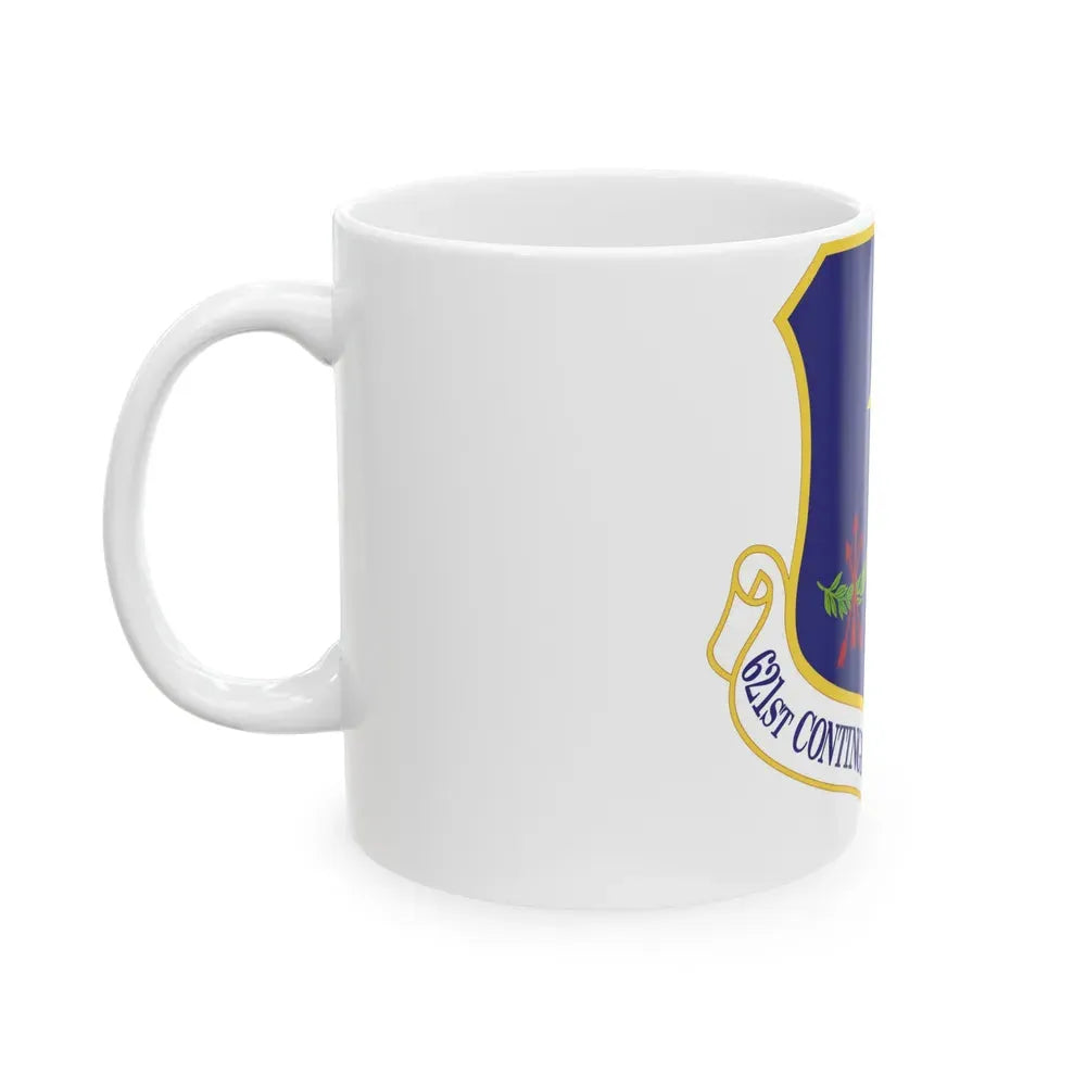 621 Contingency Response Wing AMC (U.S. Air Force) White Coffee Mug - Go Mug Yourself