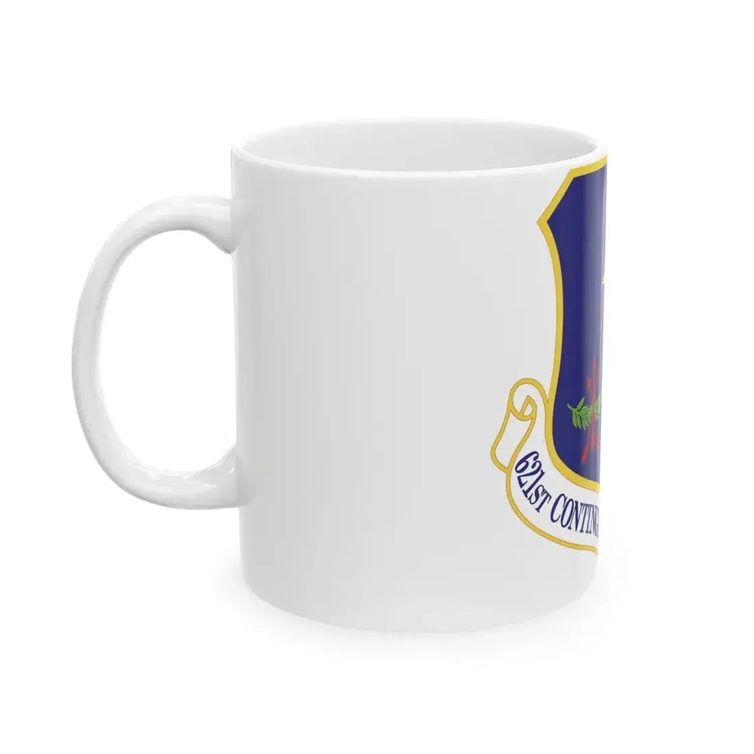 621 Contingency Response Wing AMC (U.S. Air Force) White Coffee Mug - Go Mug Yourself