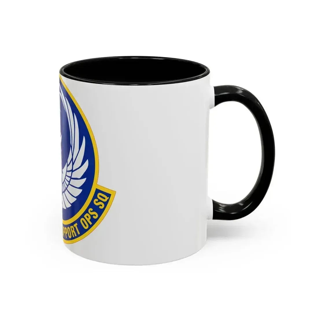 621 Mobility Support Operations Squadron AMC (U.S. Air Force) Accent Coffee Mug - Go Mug Yourself