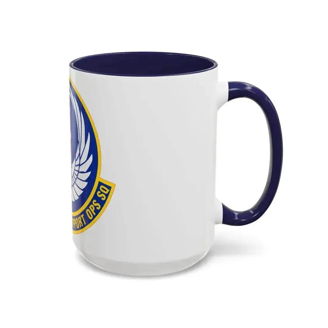 621 Mobility Support Operations Squadron AMC (U.S. Air Force) Accent Coffee Mug - Go Mug Yourself