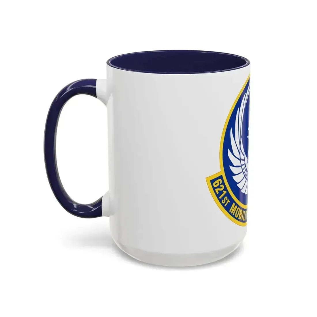 621 Mobility Support Operations Squadron AMC (U.S. Air Force) Accent Coffee Mug - Go Mug Yourself