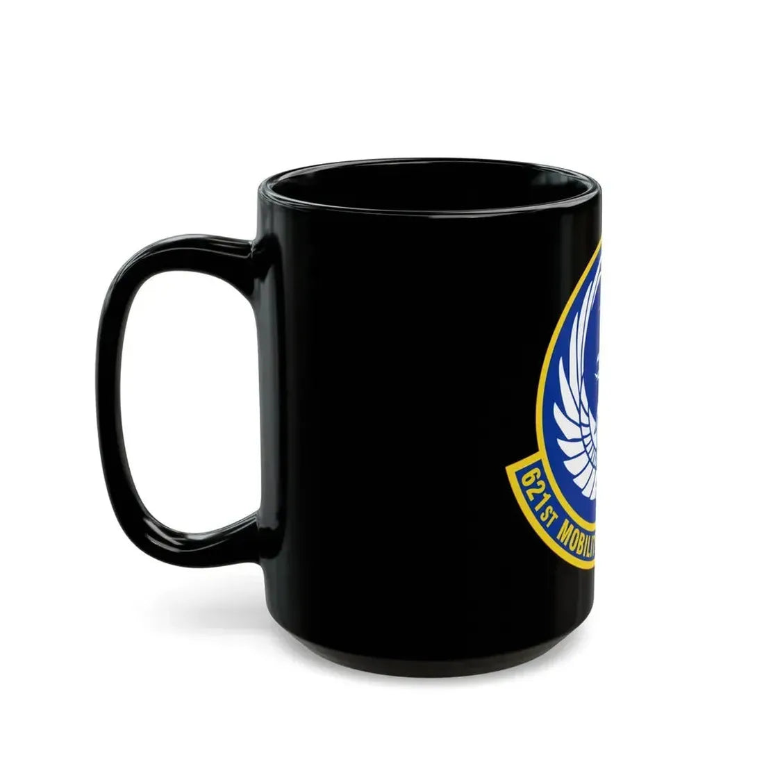 621 Mobility Support Operations Squadron AMC (U.S. Air Force) Black Coffee Mug - Go Mug Yourself